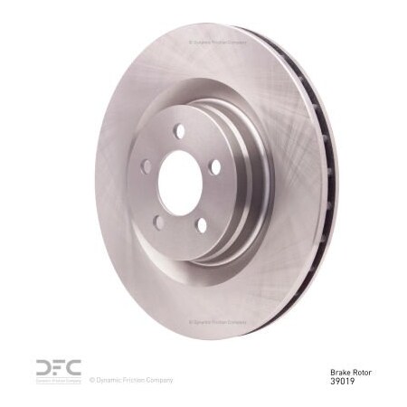 Dynamic Friction Co Disc Brake Rotor - 600-39019 600-39019